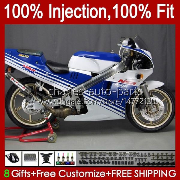 Einspritzung für HONDA NSR250R MC28 1994 1995 1996 1997 1998 1999 blau glänzend 102HC.63 NSR 250 R PGM4 250R NSR250 R 94 95 96 97 98 99 Verkleidung