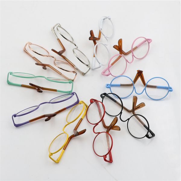 

for glasses round-shaped suitable sunglasses round colorful doll