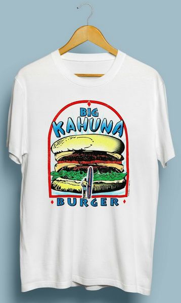 

vintage big kahuna burger pulp fiction movie retro t shirt s m l xl 2xl oversized tee shirt sport hooded sweatshirt hoodie