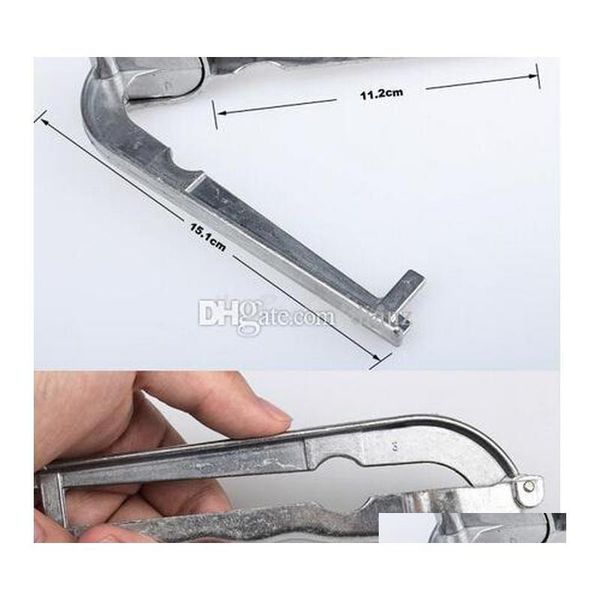 

aluminum garlic ginger press crusher kitchen garlic crushing t jllgrl dh_garden