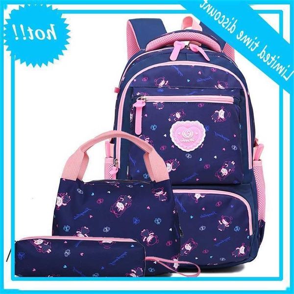 

children bags girls orthopedic school schoolbags kids princess backpack primary mochila infantil