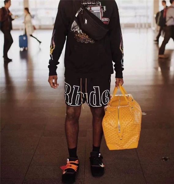 

collaboration rhody20ss new york limited drawstring high street access picket wordsport летние шорты, Black