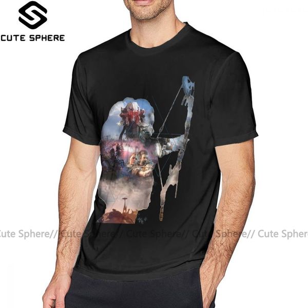 

horizon zero dawn t shirt horizon t-shirt men classic tee shirt short-sleeve oversized fun printed tshirt sport hooded sweatshirt hoodie