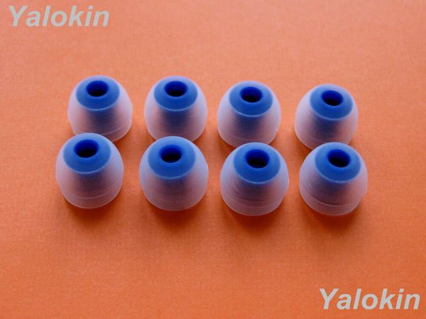

8 pcs eartips earbuds replacement set for jaybird bluebuds x headphones (cl-bl)