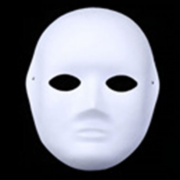 

biodegradable women 5pcs men diy hand-painted blank unpainted white face mask