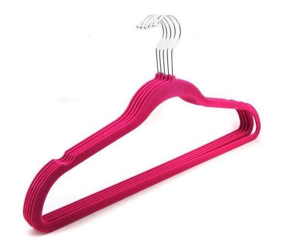 

multi-functional row of clothing store hangers with hook anti-slip flocking hangers without trace black ha bbyllx bdesports
