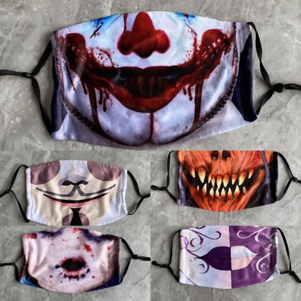 

skull f8rbv multifunctional headbands halloween masks dustproof pumpkin headscarf variable seamless spoof scarf sport mask party magic