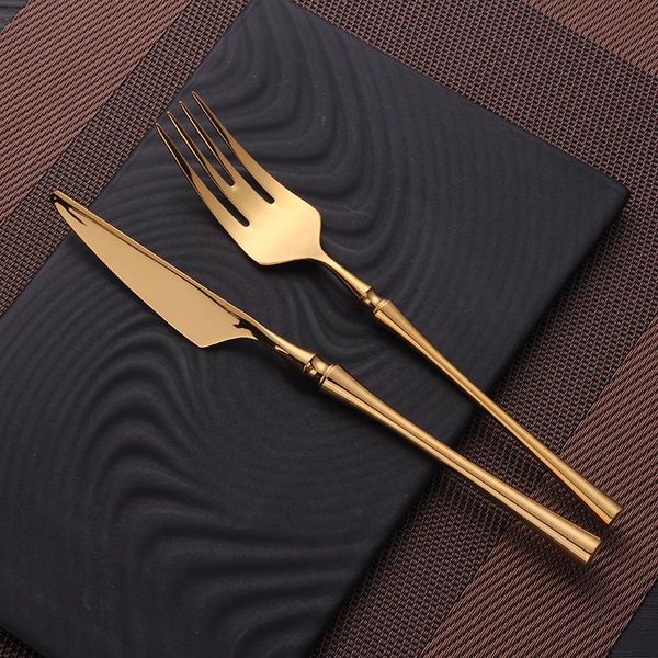 

cutlery set mirror gold cutlery set stainless steel dinnerwar steel gold forks spoons knives steel cutlery set silverware h bbyquu