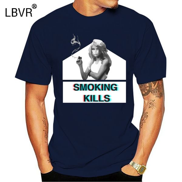 

smoking kills men cartoon print fashion short sleeve cotton male casual funny 4xl hoodie designers t shirts sweatshirt