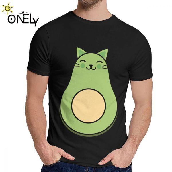 

cute cat avocado t shirt fashion crewneck great quality for man classic s-6xl homme tee shirt sport hooded sweatshirt hoodie
