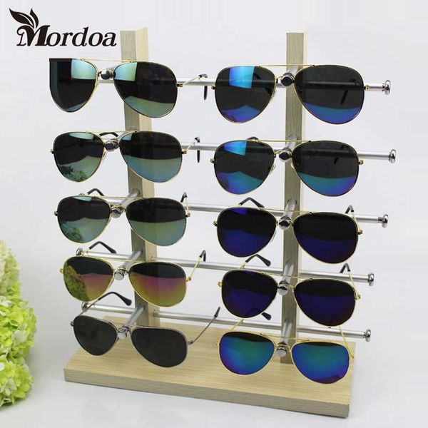 

2021 mordoa new 5 layers 10 vice eyeglasses sunglasses glasses display stand rack holder shelf show frame, Pink;blue
