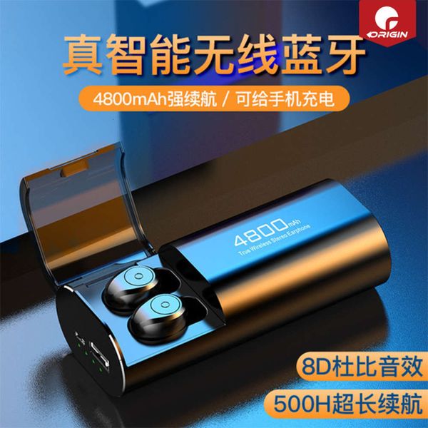 

tws bluetooth s11 5.0 mobile power headset t one large capacity charging chamber in ear f9