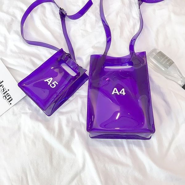 

2020 new popular transparent letter beach pvc personalized solid color women's 2020 new popular transparent letter beach bag pvc digita