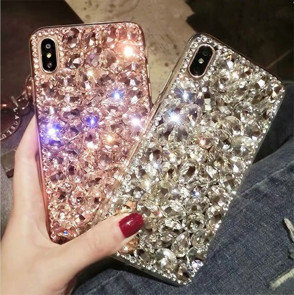 

luxury diamond crystal iphone case fashion phone case sparkle diamonds style phone cover for iphone 11