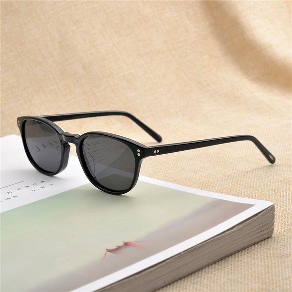 

fairmont sunglasses ov5219 clear sunglasses brand designer women/men vintage rectangle eyewear polarized driving sun glasses, White;black