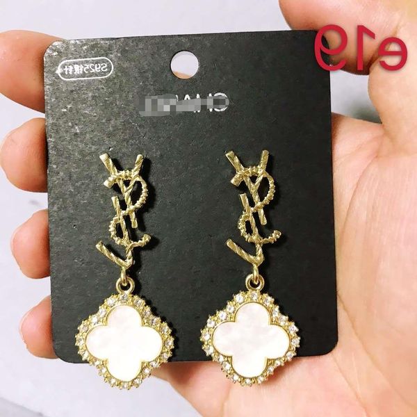 

famous new york stylist women round pave fashion crystal drop earring good quality earrings