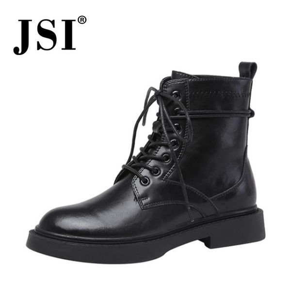 

дси ботильоны зимы hotsale fasion женщины boots женщин мартин круглый toe короткие женские lady обувь jo586, Black