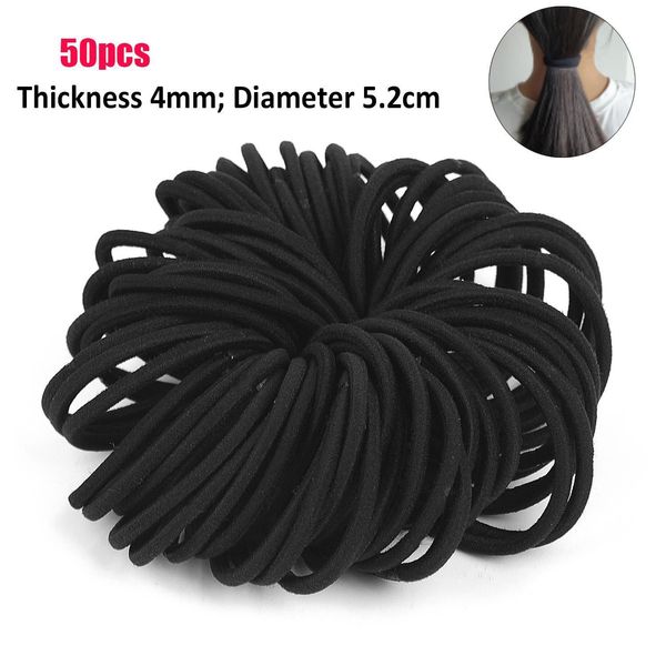 

100pcs diameter 35mm hair bands ponytail holder hair ties headband scrunchies pack scrunchie hair accessories for women q bbyxwy
