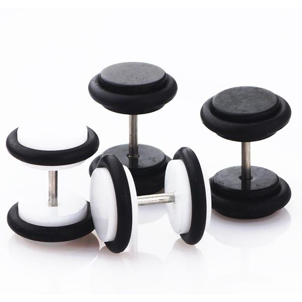 

wholesales 100pcs mix 2 coor 8mm piercing jewelry uv fake jllhbr yummy_shop, Silver