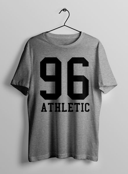 

short sleeve funny 96 athletics bold print retro gyms workout tshirt tee s xxl summer style sport hooded sweatshirt hoodie men t shirt
