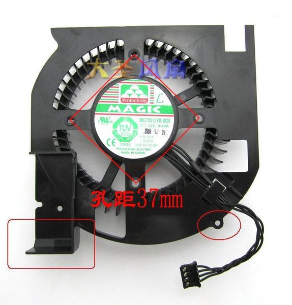 

original mgt8012yb-w20 dc12v 0.48a for graphics video cooling fan1