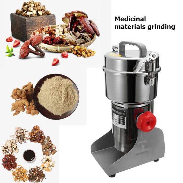 

800g efficient grains spices hebal cereals coffee dry grinder mill grinding machine gristmill flour crusher