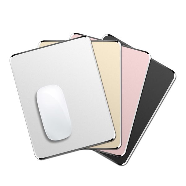 

алюминиевый сплав mouse pad нескользящая и износоустойчиво лазерный логотип цвет металл коврик для мыши
