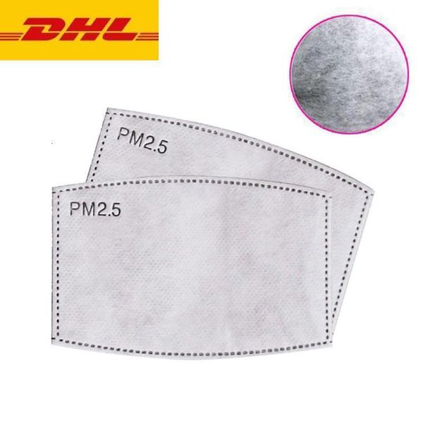 

disposable shipping100pcs 5-layer mask fast filtered filter mouth face activated carbon stock 5-laye pad kids and for mask us us ittg