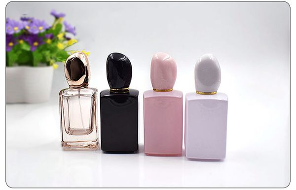 

50ml square perfume sub-bottling glass spray bottle wholesale