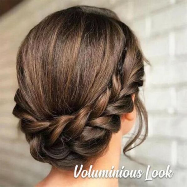 

fashion synthetic wig braided hair band elastic twist headband princess headwear women girls hair accessories q sqcndh