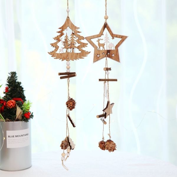 

wvy9x supplies wooden hemp star pine rope pendant five-pointed rope pendanthemp fruit christmas tree decorative pendant christmas decorative