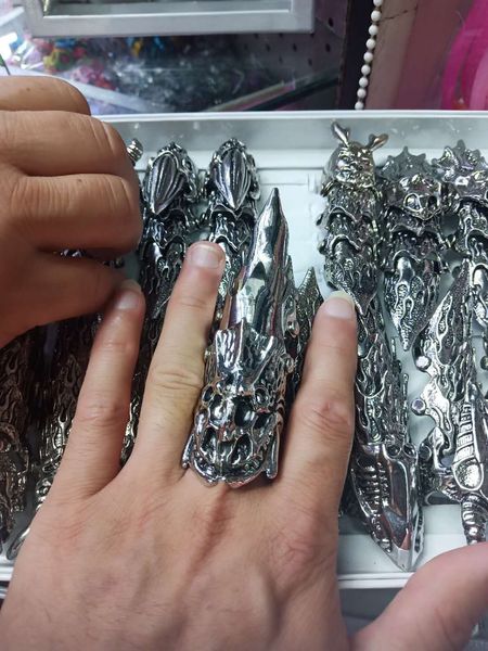 

ring 2019 new fashion mix cartoon animal man size design, Silver