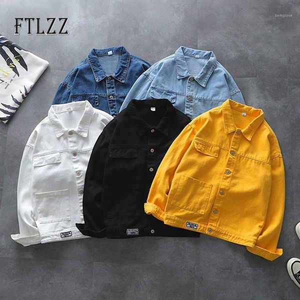 

blue denim jacket women spring autumn single breasted casual short jeans outwear female white streetwear coats ladies clothes1, Black;brown