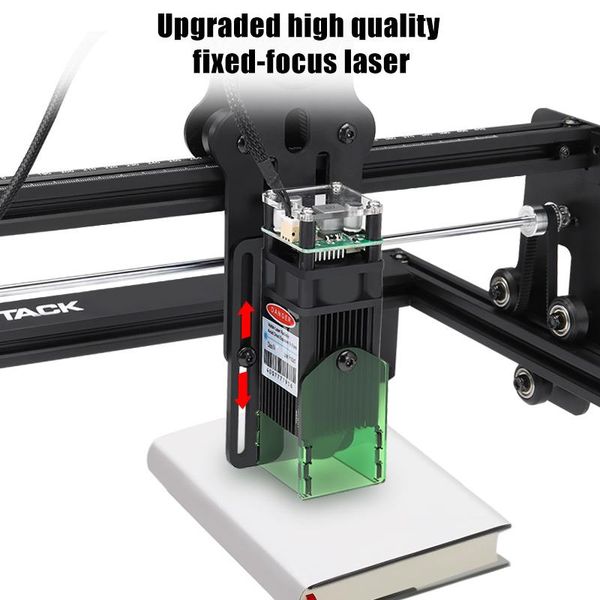 

printers wood cutter carving desklaser engraver 20w cnc engraving machine for acrylic leather mdf logo picture diy grbl control
