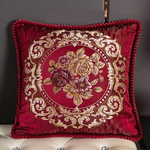 

европейский жаккард элегантные цветочные дешевле декоративные подушки обложка для автомобилей диван домашнего украшение площадь классической
