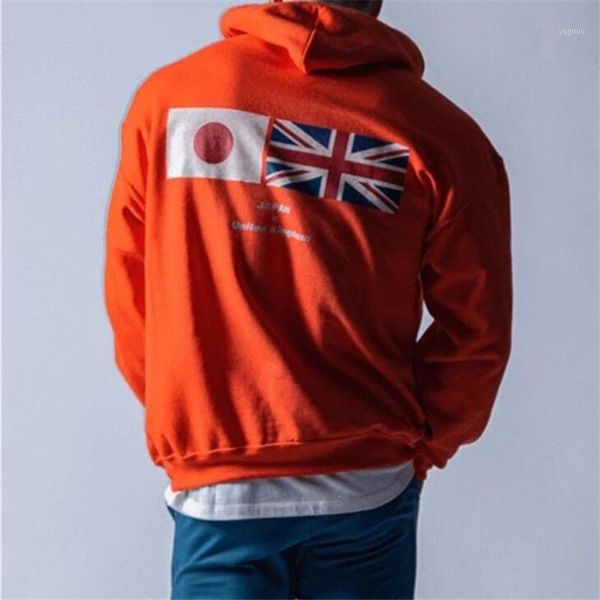 

japan & united kingdom 2020 running hoodies men sport slim fit sweatshirt hooded tracksuit hoodies mens sweatshirts gym training1, Black