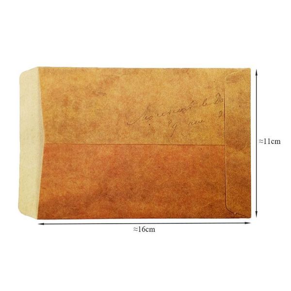 

10pcs/lot envelopes greeting envelopes kraft paper blank postcard invitation letter cards 10pcs/lot e sqcflj
