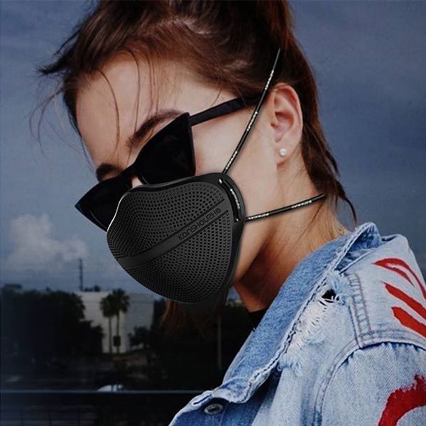 

kanshouzhe xl mask washable reusable face mask nose separation safety dust mouth masks dust respirator with 5pcs filters