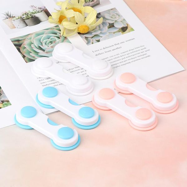 

5pcs plastic baby safety protection from children in cabinets boxes lock drawer door