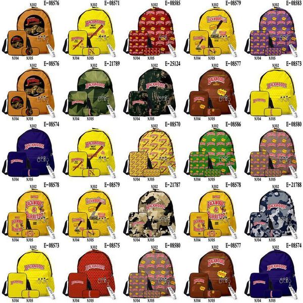 

3pcslot honey backpack school backwoods cigar backwoods outdoor backpack pencil case pencil bourbon case bag shoulder bag out shoulder bbyey