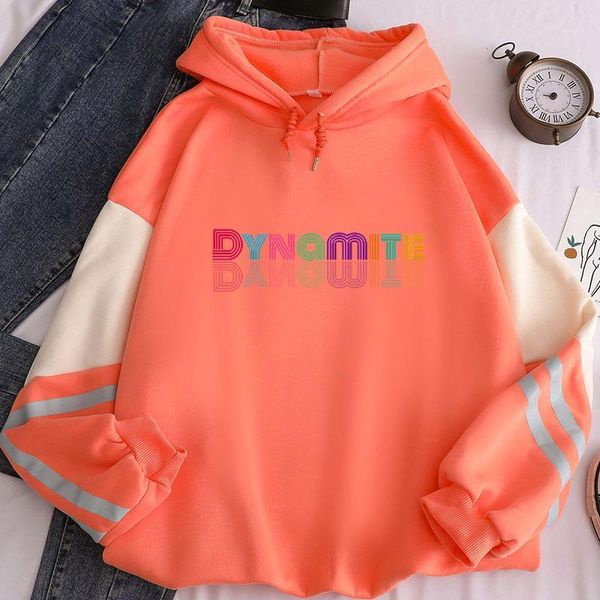 

women's hoodies & sweatshirts 2021 dynamite women harajuku casual vintage pullovers k- patchwork hoodies1, Black