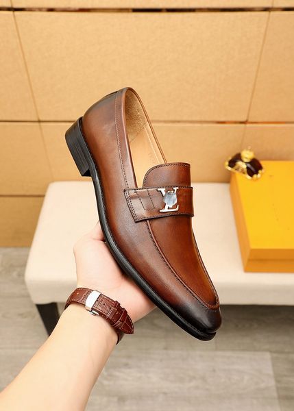 

luxury mens leather shoe flats mens british brogue designer original dress shoes formal business oxfords shoes for men wedding party valenti, Black