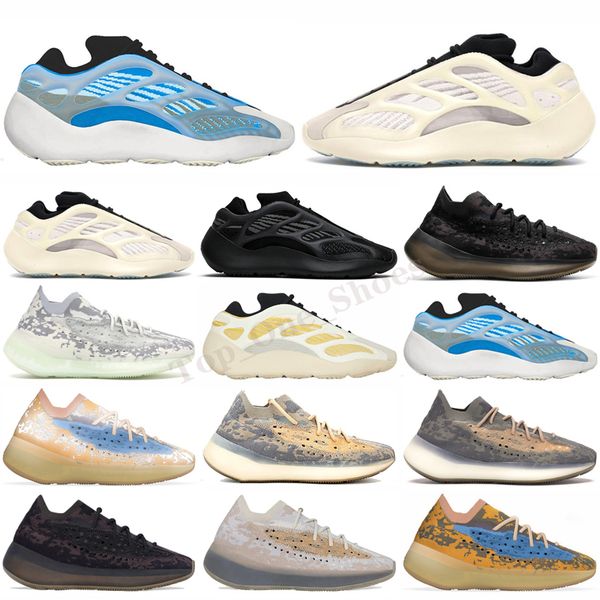 

2021 v3 factory quality men sneakers alien mist black camo women run shoes receipt socks keychains tags suit eur 36-46