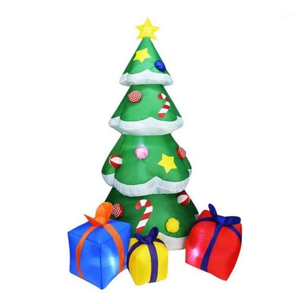 

2.1m inflatable christmas tree luminous toy decorative prop for courtyard1