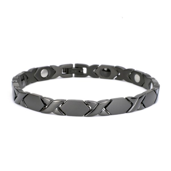 

popular lovers accessories magnet ty061 bracelet pure titanium steel jewelry women, Silver