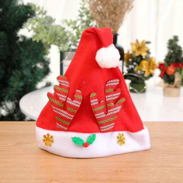 

decorations santa claus christmas christmas staghorn cap cartoon children's hat new hat vm5bw