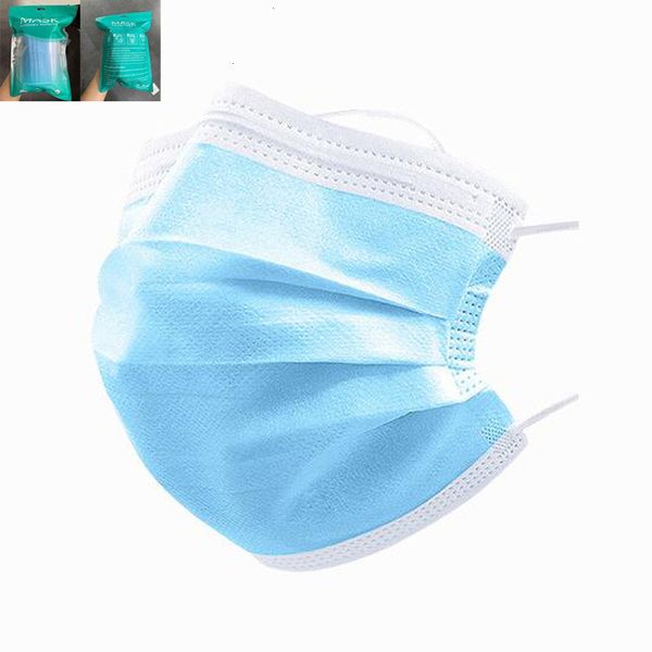 

factoryfyclkids colorful disposable masks face 3 layer anti dust fog cover non-woven chilidren mask