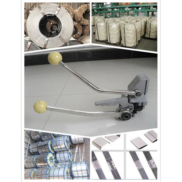 

ms-19 manual combined steel strapping tool for 19mm,strapping tensioner strapping sealer steel strip packing machine