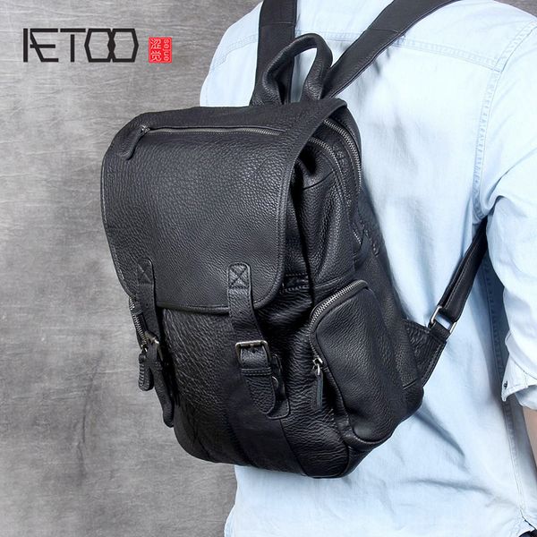 

hbp aetoo head cowhide double shoulder bag
