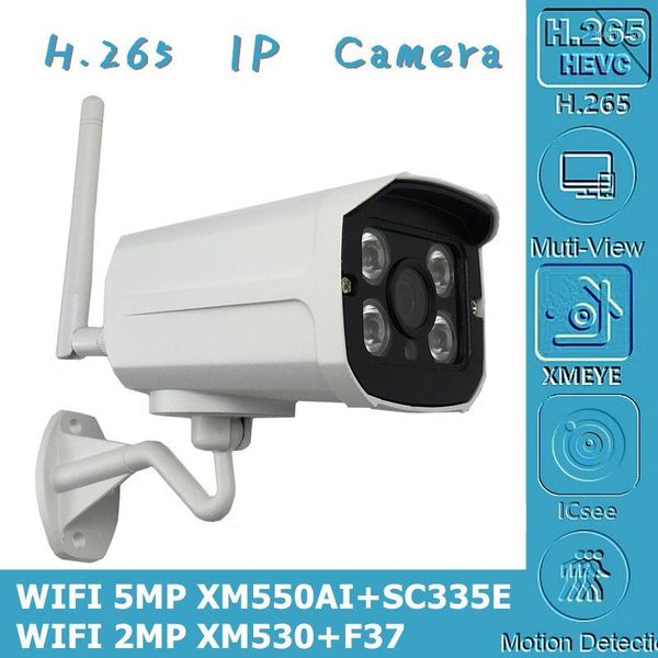 

wifi wireless 5mp 2mp megapixel xm550+sc335e ip outdoor metal camera ip66 waterproof irc xmeye cms p2p cloud rtsp1